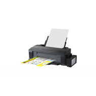 Imprimanta inkjet color CISS Epson L1300, dimensiune A3, viteza max ISO 15ppm alb-negru, 5,5ppm color, rezolutie 5760x1440dpi, alimentare hartie 100 coli,  interfata USB 2.0, consumabile: T6641, T6642, T6643, T6644 (70ml ).