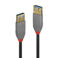 Cablu transfer Lindy LY-36761, USB 3.1 Extension, 1m, Anthra Line