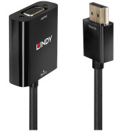 Adaptor Lindy LY-38291 HDMI 1.3 to VGA Converter, negru