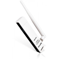Adaptor wireless TP-Link, N150 HIGH GAIN, USB2.0, antena detasabila 4dBi, Realtek RTL8188EUS-VG-CG, 1T1R