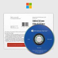 MICROSOFT Windows Server Standard 2019, 16 Cores, 64 bit, Engleza, OEM, DVD